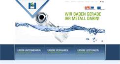 Desktop Screenshot of galvanotechnik-holzapfel.de