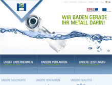Tablet Screenshot of galvanotechnik-holzapfel.de